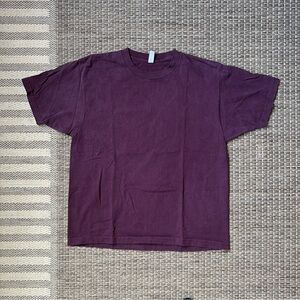 Los Angeles Apparel Purple Short Sleeve Tee